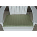 A & L Furniture A & L Furniture Chair Seat Cushion Accessory Cottage Green Cushion 1012-Cottage Green