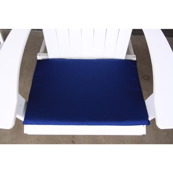 A & L Furniture A & L Furniture Chair Seat Cushion Accessory Navy Blue Cushion 1012-Navy Blue