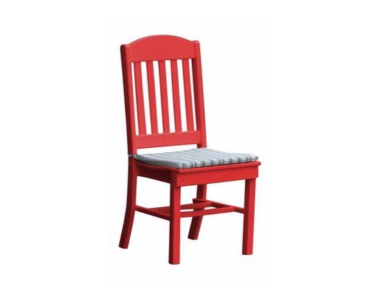 A & L Furniture A & L Furniture Classic Dining Chair Bright Red Dining Chair 4100-BrightRed