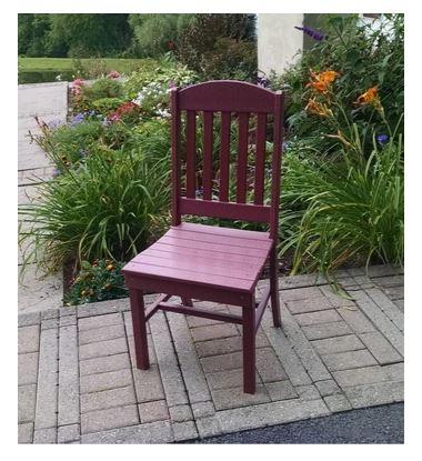 A & L Furniture A & L Furniture Classic Dining Chair Cherry Wood Dining Chair 4100-CherryWood
