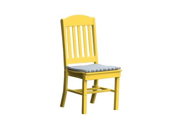 A & L Furniture A & L Furniture Classic Dining Chair Lemon Yellow Dining Chair 4100-LemonYellow