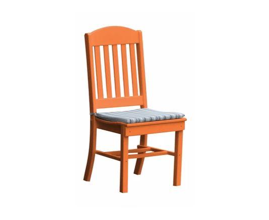 A & L Furniture A & L Furniture Classic Dining Chair Orange Dining Chair 4100-Orange