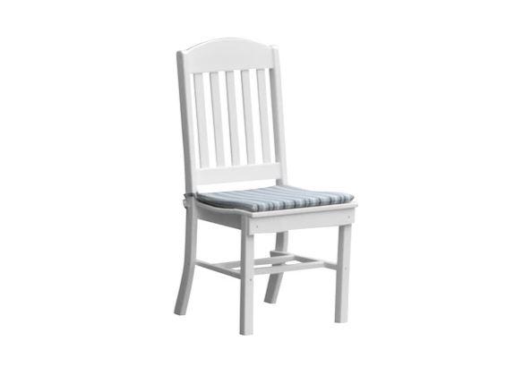 A & L Furniture A & L Furniture Classic Dining Chair White Dining Chair 4100-White