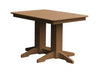 A & L Furniture A & L Furniture Dining Table- Specify for FREE 2" Umbrella Hole 4 Inch / Cedar Dining Table 4160-Cedar