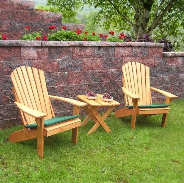 A & L Furniture A & L Furniture Fanback Adirondack Chair in Pine Chair