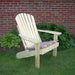 A & L Furniture A & L Furniture Fanback Adirondack Chair in Pine Chair