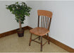 A & L Furniture A & L Furniture Hickory Panel Back Dining Chair Natural Finish Dining Chair 2501-Natural Finish