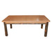 A & L Furniture A & L Furniture Hickory Solid Wood Coffee Table Natural Finish Coffee Table 2821-Natural Finish