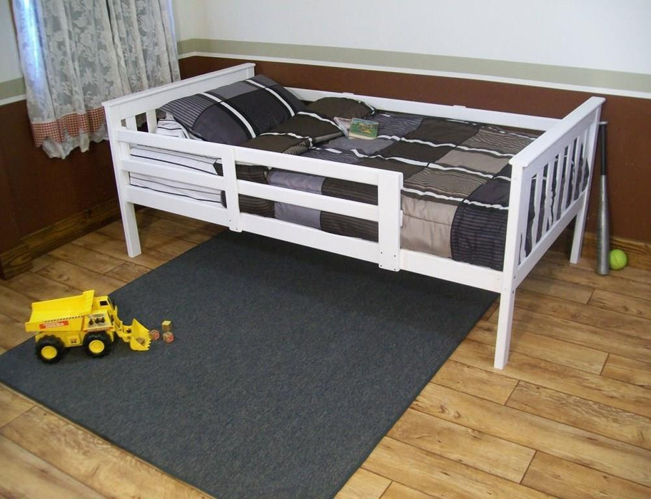 A & L Furniture A & L Furniture Mission Bed w/ Safety Rails Bed