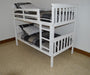 A & L Furniture A & L Furniture Mission Bunkbed Twin / Unfinished Bed 3140-Twin-Unfinished