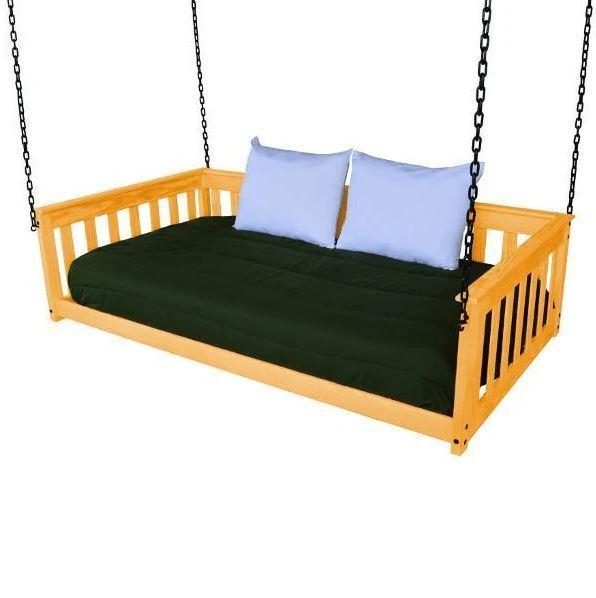 A & L Furniture A & L Furniture Mission Hanging Daybed with Chain Bed