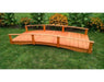 A & L Furniture A & L Furniture Oriental Garden Bridge in Pressure Treated Pine 3ft x 4ft / Unfinished Pine Bridge 3104-UNF