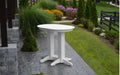 A & L Furniture A & L Furniture Oval Bar Table- Specify for FREE 2" Umbrella Hole Bar Table