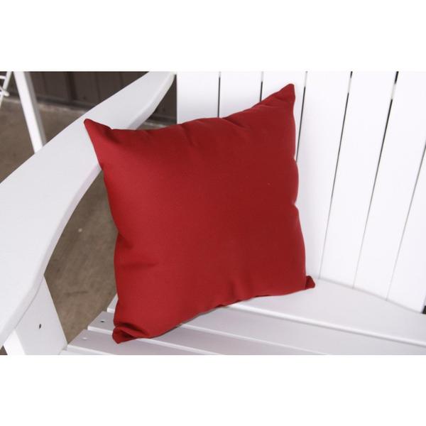 A & L Furniture A & L Furniture Pillow Accessory 15 Inches / Burgundy Pillow 1011-15 In-Burgundy