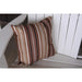 A & L Furniture A & L Furniture Pillow Accessory 15 Inches / Maroon Stripe Pillow 1011-15 In-Maroon Stripe