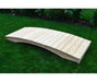 A & L Furniture A & L Furniture Plank Garden Bridge in Pressure Treated Pine 3ft x 4ft / Unfinished Pine Bridge 3004-UNF