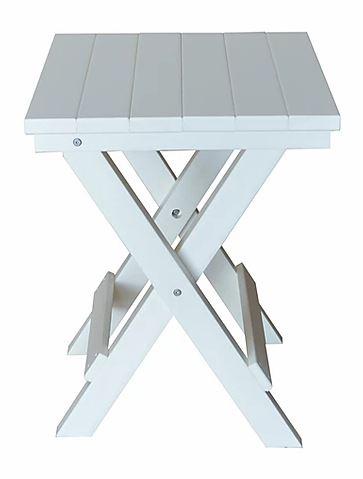 A & L Furniture A & L Furniture Poly Coronado Square Folding Bistro Table Bistro Table