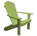 A & L Furniture A & L Furniture Poly Fanback Adirondack Chair Tropical Lime Chair 880-Tropical Lime