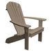 A & L Furniture A & L Furniture Poly Fanback Adirondack Chair Tudor Brown Chair 880-Tudor Brown