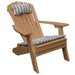 A & L Furniture A & L Furniture Poly Folding/Reclining Adirondack Chair Cedar Chair 881-Cedar