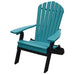 A & L Furniture A & L Furniture Poly Folding/Reclining Adirondack Chair w/ Pullout Ottoman Chair