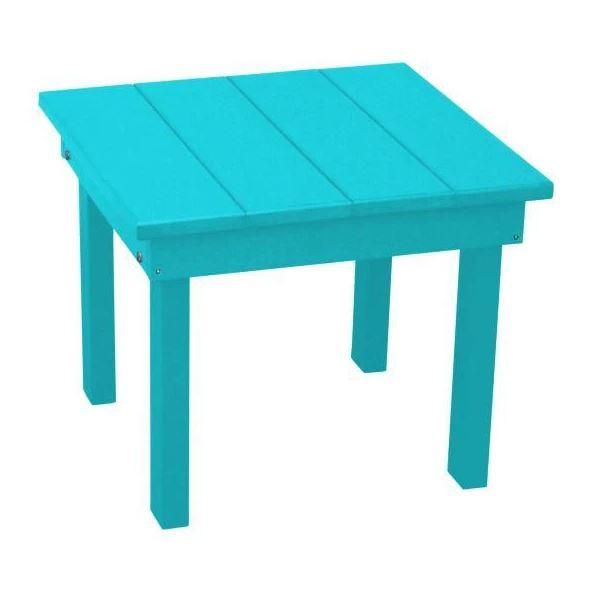 A & L Furniture A & L Furniture Poly Hampton End Table Aruba Blue End Table 888-Aruba Blue