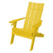 A & L Furniture A & L Furniture Poly Hampton Folding Adirondack Chair w/2 Cupholders Chair