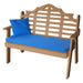 A & L Furniture A & L Furniture Poly Marlboro Garden Bench 4ft / Cedar Bench 857-4FT-Cedar