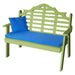A & L Furniture A & L Furniture Poly Marlboro Garden Bench 4ft / Tropical Lime Bench 857-4FT-Tropical Lime