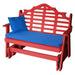 A & L Furniture A & L Furniture Poly Marlboro Glider 4ft / Bright Red Glider 877-4FT-Bright Red