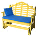 A & L Furniture A & L Furniture Poly Marlboro Glider 4ft / Lemon Yellow Glider 877-4FT-Lemon Yellow
