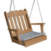 A & L Furniture A & L Furniture Poly Royal English Chair Swing Cedar Swing 932-Cedar