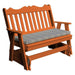 A & L Furniture A & L Furniture Poly Royal English Glider 4ft / Orange Glider 875-4FT-Orange