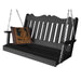 A & L Furniture A & L Furniture Poly Royal English Swing 4ft / Black Swing 865-4FT-Black