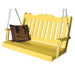 A & L Furniture A & L Furniture Poly Royal English Swing 4ft / Lemon Yellow Swing 865-4FT-Lemon Yellow