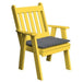 A & L Furniture A & L Furniture Poly Traditional English Chair Aruba Blue Chair 911-Aruba Blue