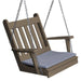A & L Furniture A & L Furniture Poly Traditional English Chair Swing Weathered Wood Swing 931-Weathered Wood
