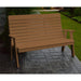 A & L Furniture A & L Furniture Poly Winston Garden Bench 4ft / Cedar Bench 852-4FT-Cedar