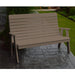 A & L Furniture A & L Furniture Poly Winston Garden Bench 4ft / Weathered Wood Bench 852-4FT-Weathered Wood