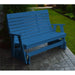 A & L Furniture A & L Furniture Poly Winston Glider 4ft / Blue Glider 872-4FT-Blue