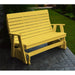 A & L Furniture A & L Furniture Poly Winston Glider 4ft / Lemon Yellow Glider 872-4FT-Lemon Yellow