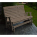 A & L Furniture A & L Furniture Poly Winston Glider 4ft / Weathered Wood Glider 872-4FT-Weathered Wood