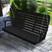 A & L Furniture A & L Furniture Poly Winston Swing 4ft / Black Swing 862-4FT-Black