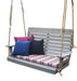 A & L Furniture A & L Furniture Pressure Treated Pine Highback Porch Swing 4FT / Cedar Swing 742PT-4FT-Cedar