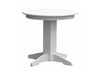 A & L Furniture A & L Furniture Round Dining Table- Specify for FREE 2" Umbrella Hole Dining Table