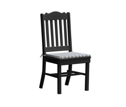 A & L Furniture A & L Furniture Royal Dining Chair Black Dining Chair 4102-Black