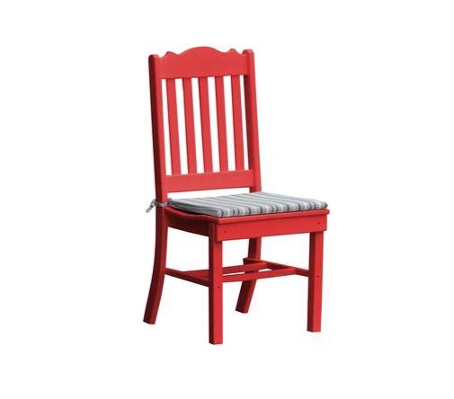 A & L Furniture A & L Furniture Royal Dining Chair Bright Red Dining Chair 4102-BrightRed