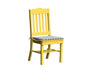 A & L Furniture A & L Furniture Royal Dining Chair Lemon Yellow Dining Chair 4102-LemonYellow