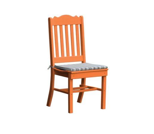 A & L Furniture A & L Furniture Royal Dining Chair Orange Dining Chair 4102-Orange