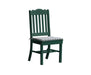 A & L Furniture A & L Furniture Royal Dining Chair Turf Green Dining Chair 4102-TurfGreen